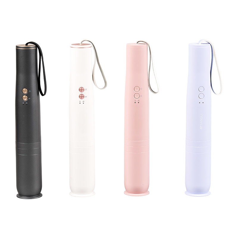 DY-108 Aspiradora portátil personalizada con motor sin escobillas y diseño en forma de botella de vino